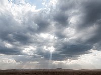 Landschap Serengeti lucht